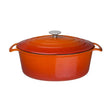 Grande cocotte ovale orange Vogue 6L - FRANCE CHR