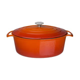 Grande cocotte ovale orange Vogue 6L - FRANCE CHR