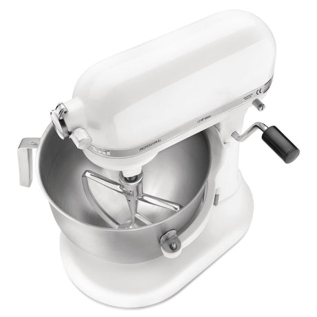 Batteur professionnel Kitchenaid 6,9L blanc 5KSM7990XEWH - FRANCE CHR