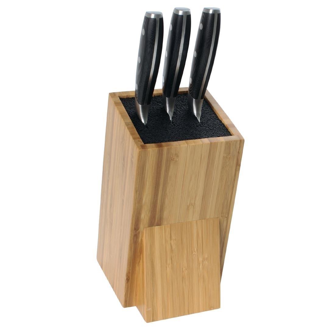 Bloc couteaux universel en bois Vogue - FRANCE CHR