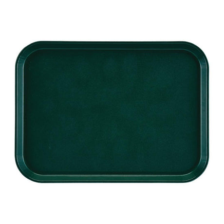 Plateau rectangulaire antidérapant en fibre de verre EpicTread Cambro vert 415mm - FRANCE CHR