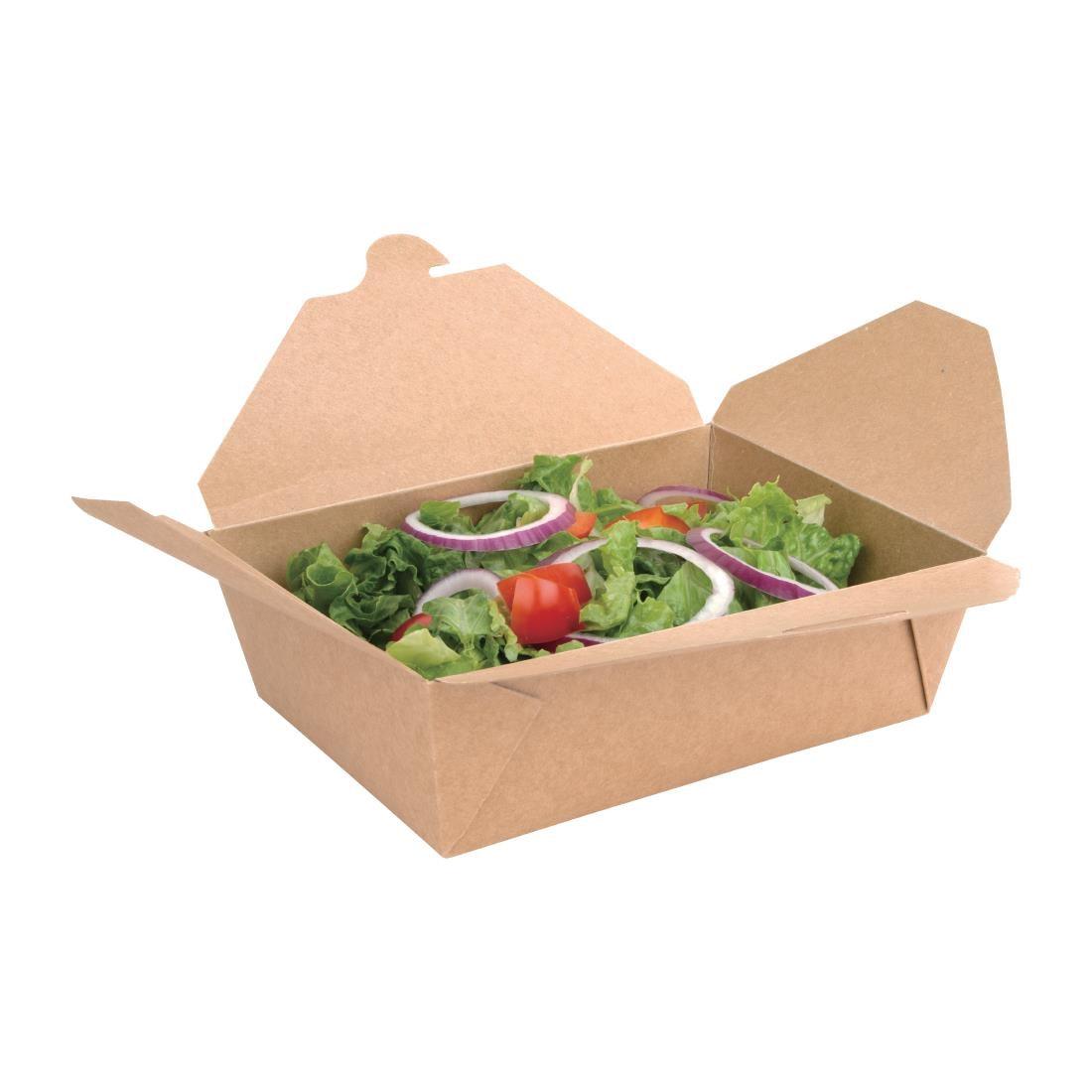 Boîtes repas en carton Fiesta Recyclable 197mm (lot de 200) - FRANCE CHR