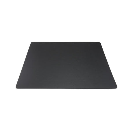 Set de table en cuir recyclé brut Securit Leather noir - FRANCE CHR