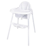 Chaise haute bébé Bolero blanc brillant - FRANCE CHR