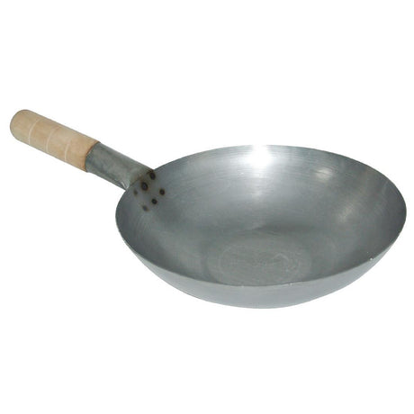 Wok en acier doux Vogue 35,6 cm - FRANCE CHR