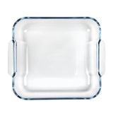 Plat carré en verre Pyrex 210mm - FRANCE CHR