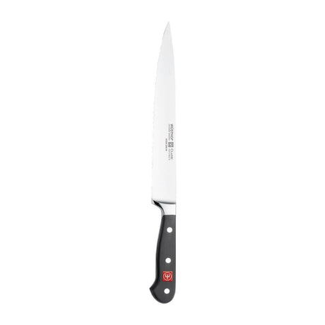 Couteau à trancher denté Wusthof Classic 23cm - FRANCE CHR