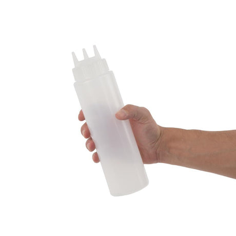 Bouteille souple transparente 3 embouts Vogue 681ml - FRANCE CHR