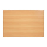 Plateau de table rectangulaire pré percé Bolero coloris hêtre - FRANCE CHR