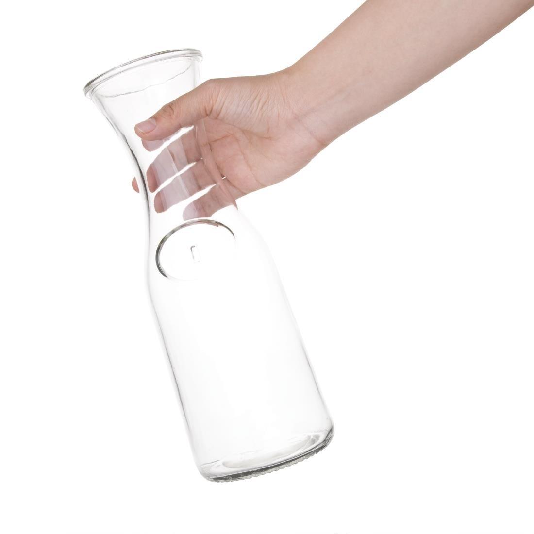 Carafe en verre Olympia 1L (Lot de 6) - FRANCE CHR