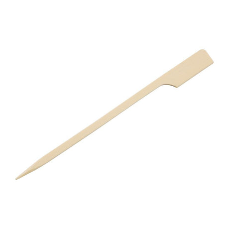 Brochettes biodégradables en bambou Fiesta Compostable 120mm (Lot de 100) - FRANCE CHR