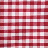 Serviettes à carreaux rouges en polyester Mitre Comfort Gingham - FRANCE CHR