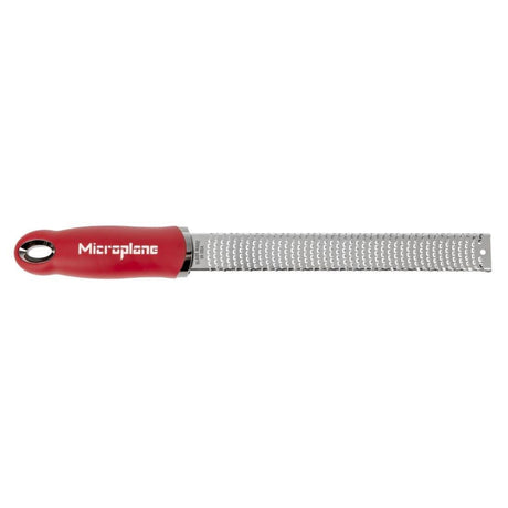 Zesteur et râpe Microplane Premium rouge - FRANCE CHR