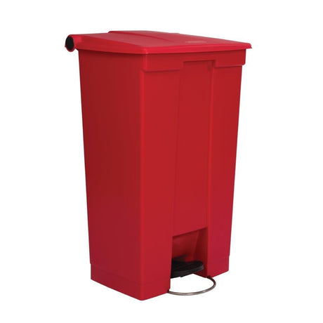 Conteneur à pédale Rubbermaid rouge 87L - FRANCE CHR