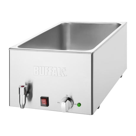 Bain-marie sans bac avec robinet Buffalo - FRANCE CHR