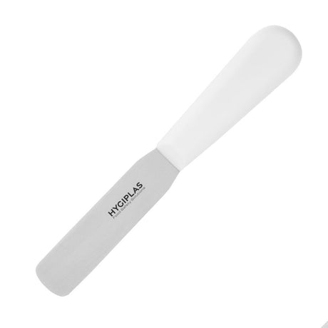 Couteau spatule droit Hygiplas blanc 100mm - FRANCE CHR