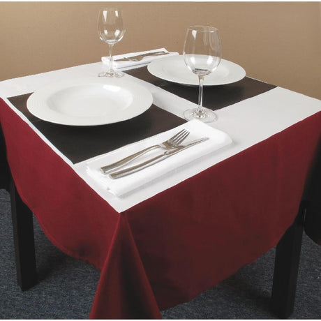 Sets de table en papier gaufré blanc brillant (lot de 400) - FRANCE CHR