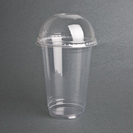 Couvercles dôme compostables en PLA Fiesta Compostable pour gobelets 340/454/568ml (Lot de 1000) - FRANCE CHR