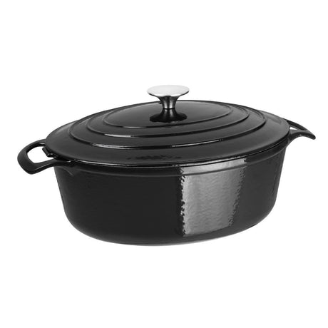 Cocotte ovale Vogue noire 5L - FRANCE CHR