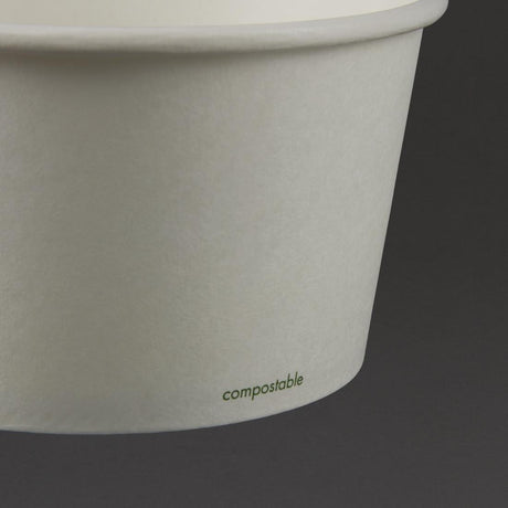 Bols à soupe / glace compostables Vegware 350ml (Lot de 500) - FRANCE CHR