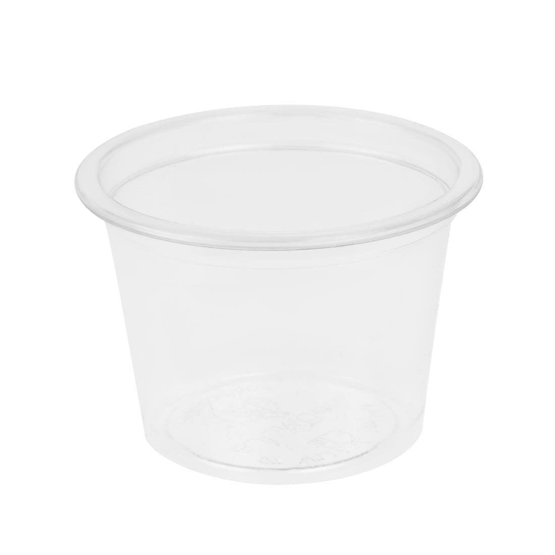 Pots à sauce PLA compostables Vegware 28ml (x5000) - FRANCE CHR