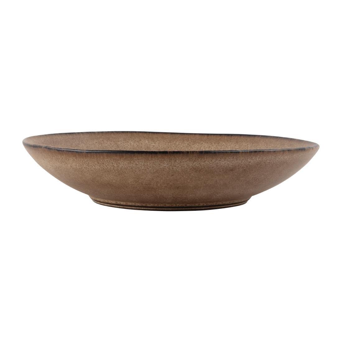 Plats creux terre Olympia Build A Bowl 190(Ø) x 45(H)mm (lot de 6) - FRANCE CHR