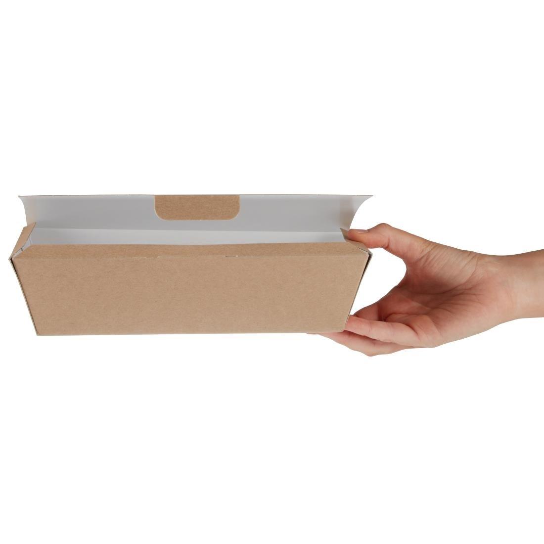 Boîtes alimentaires kraft compostables Colpac 250mm (lot de 150) - FRANCE CHR