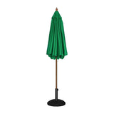 Parasol rond Bolero vert 2,5m - FRANCE CHR