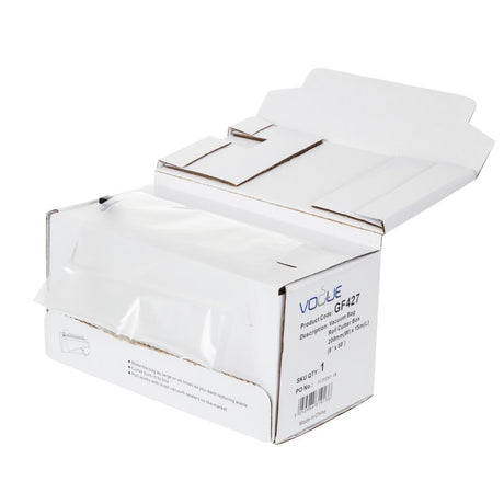 Rouleau distributeur de sacs sous vide Vogue 200mm x15m - FRANCE CHR