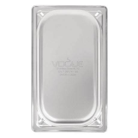 Bac inox 18/10 GN 1/4 Vogue 65mm - FRANCE CHR