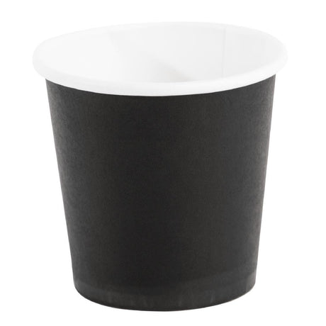 Gobelets jetables à café espresso Fiesta Recyclable noirs 120ml x1000 - FRANCE CHR