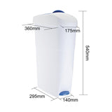 Poubelle sanitaire Jantex 18L - FRANCE CHR