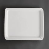 Plat blanc GN 1/2 Olympia Whiteware 30mm - FRANCE CHR