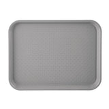 Plateau fast food en plastique Olympia Kristallon gris - FRANCE CHR