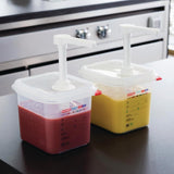 Distributeur de sauce Araven GN 1/6 transparent 2.6L - FRANCE CHR