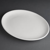 Assiettes ovales Olympia Athena 254 x 197mm (Lot de 12) - FRANCE CHR