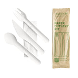 Set de couverts en papier compostables Vegware 4 en1 - FRANCE CHR