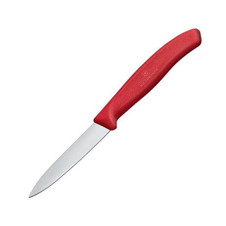 Couteau d'office pointu Victorinox 8cm rouge - FRANCE CHR