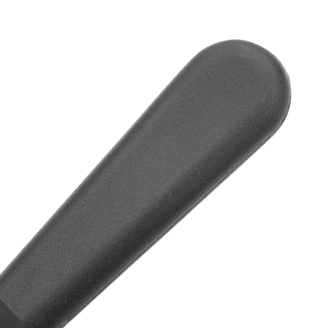Couteau spatule coudé Hygiplas noir 190mm - FRANCE CHR