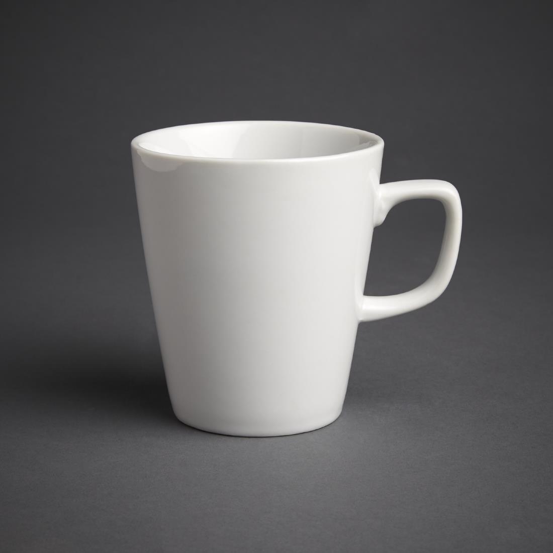 Tasses mugs à café latte Olympia Athena 397ml (Lot de 12) - FRANCE CHR