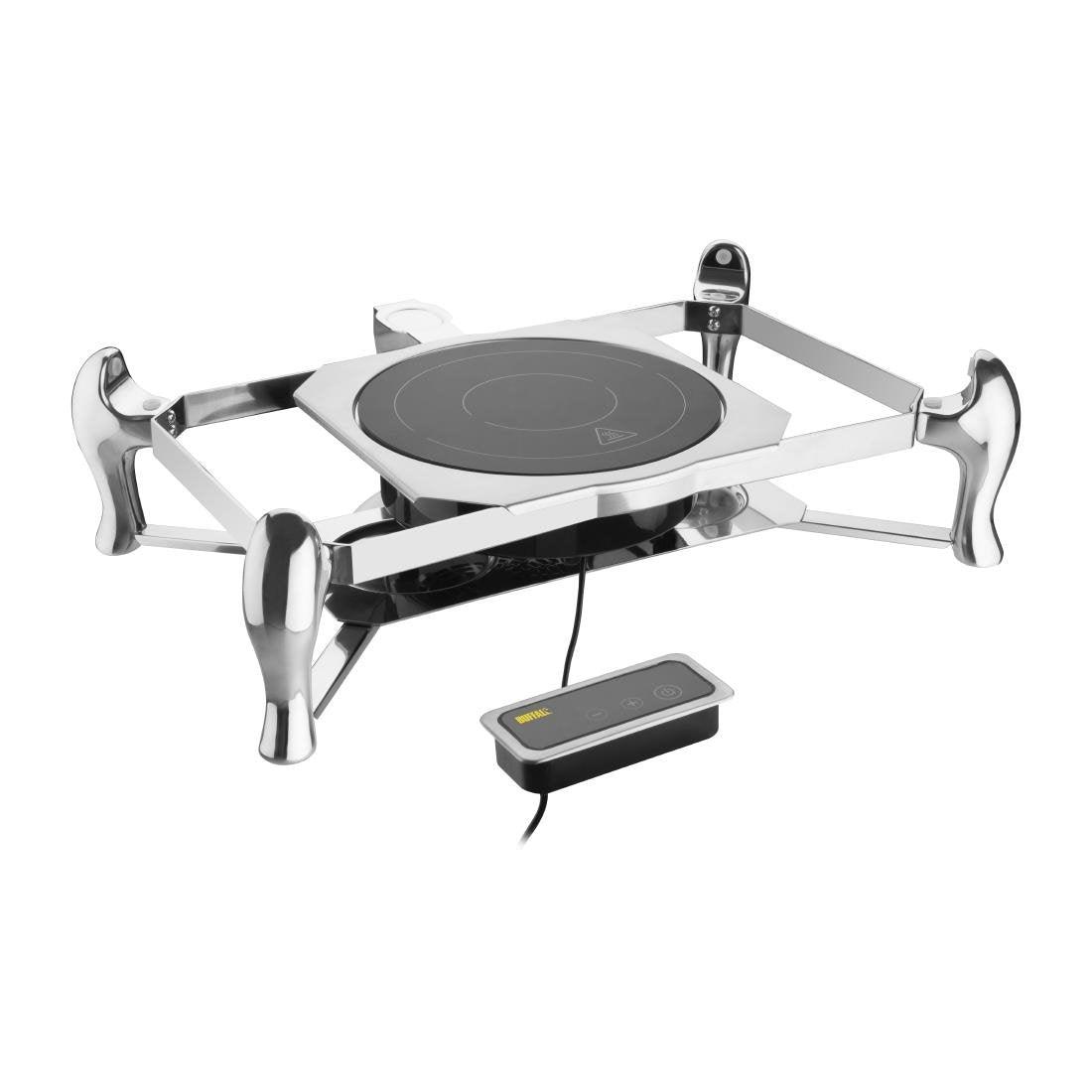 Ensemble chafing dish induction Olympia GN 1/1 avec support - FRANCE CHR