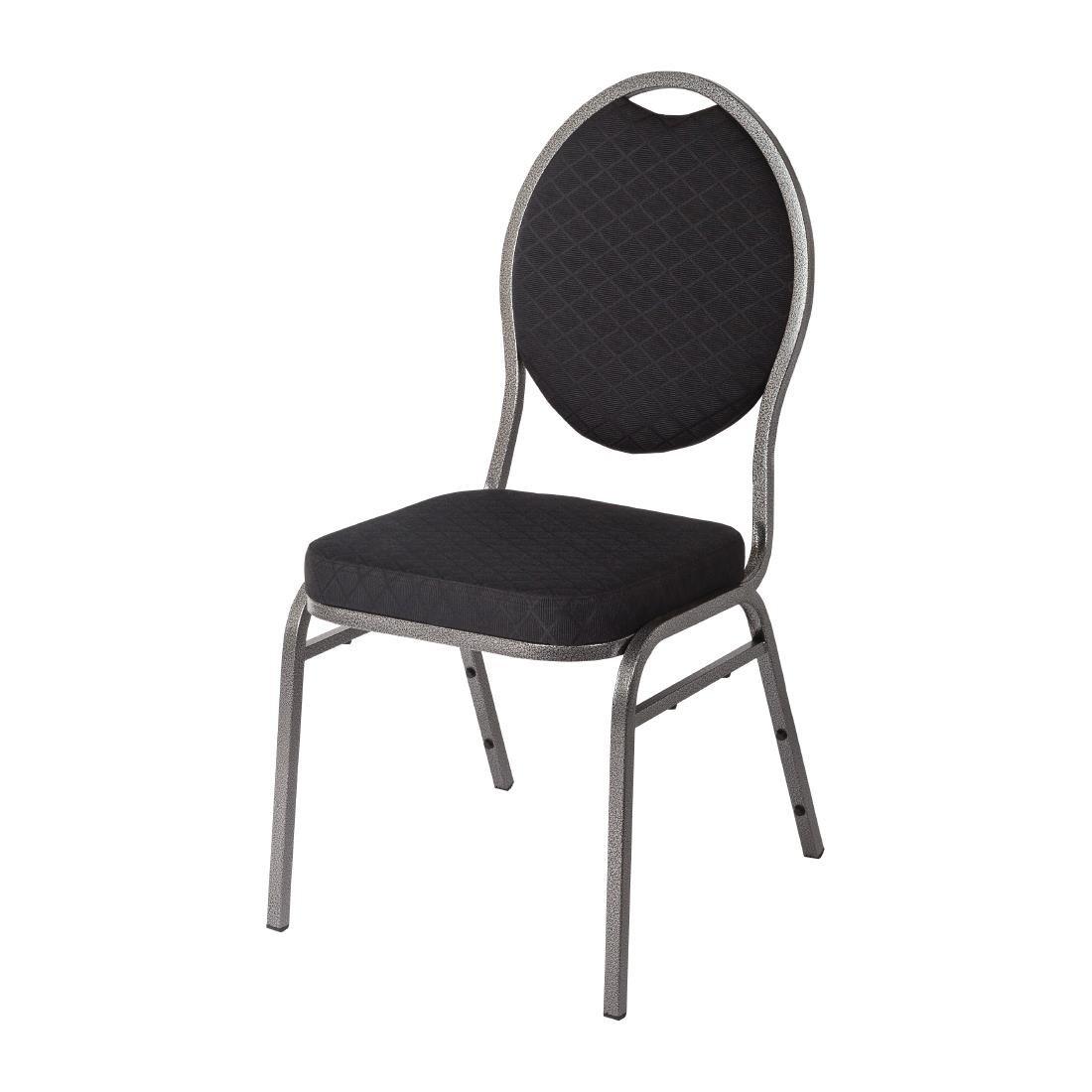 Chaises de banquet dossier ovale Bolero (Lot de 4) - FRANCE CHR