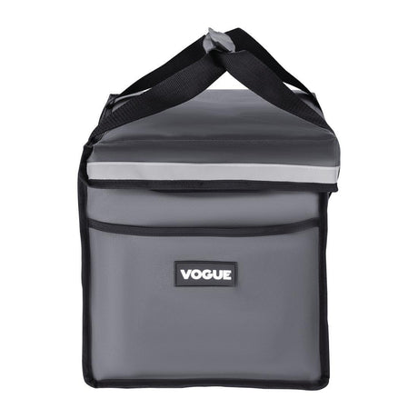 Sac de livraison isotherme pliant Vogue gris 305 x 380 x 380 mm - FRANCE CHR