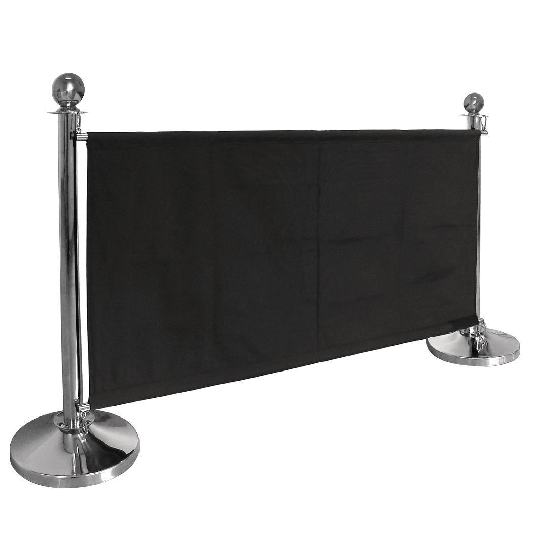 Barrière en toile Bolero noire - FRANCE CHR