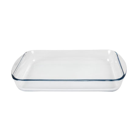 Plat à four rectangulaire en verre Pyrex 40 x 27 cm - FRANCE CHR