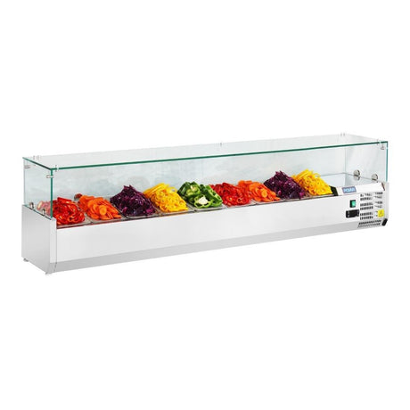 Saladette réfrigérée 9 bacs GN 1/3 Polar Série G - FRANCE CHR