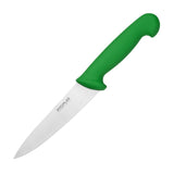 Couteau de cuisinier Hygiplas vert 160mm - FRANCE CHR