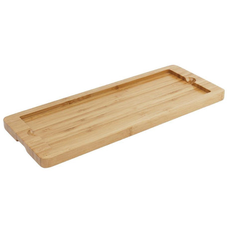 Planche support en bois Olympia 330 x 130mm pour ardoise CM062 - FRANCE CHR