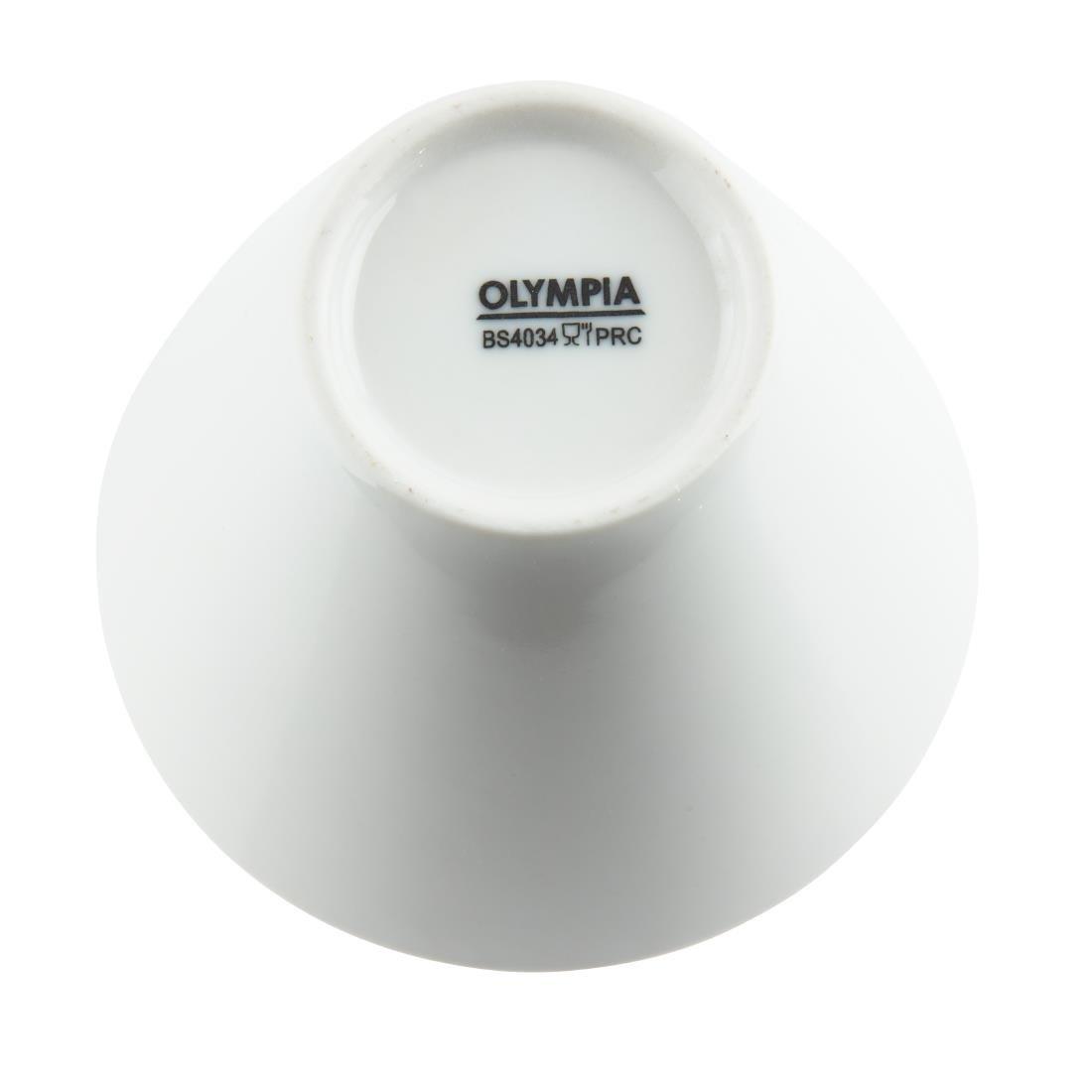 Ramequins coniques Olympia Whiteware 110mm (lot de 6) - FRANCE CHR