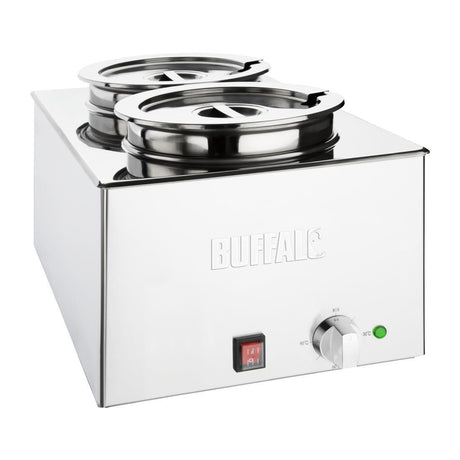 Bain-marie avec pots ronds Buffalo - FRANCE CHR